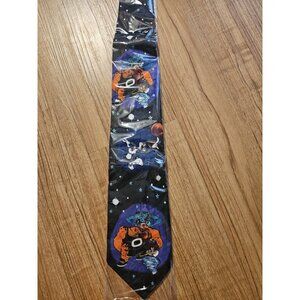 Vintage Space Jam Looney Tunes Tie Bugs Bunny Monstars 1996